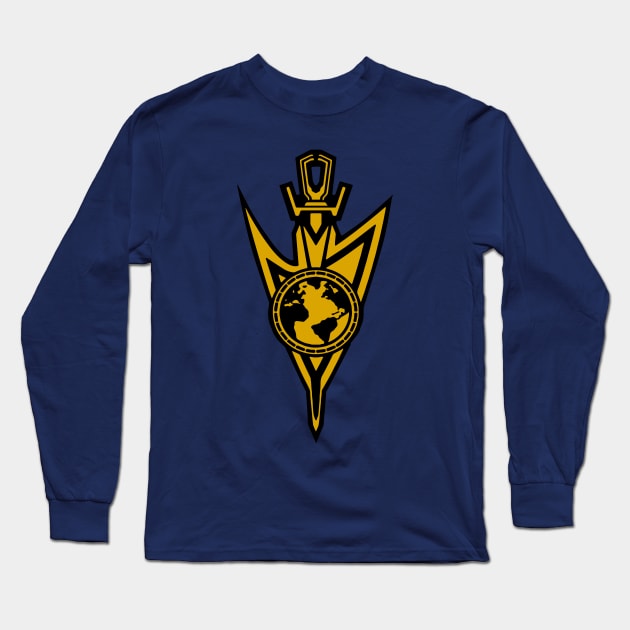 Terran Empire Gold Long Sleeve T-Shirt by Darthatreus